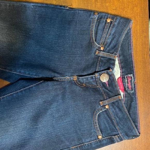 Wrangler size 0 length 34 blue - Picture 3 of 5